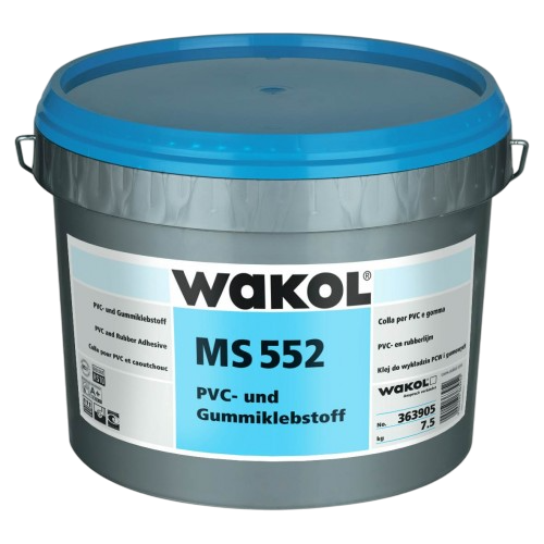 WAKOL MS 552 Клей для ПВХ и резиновых покрытий, стен и пола внутри и снаружи помещений.