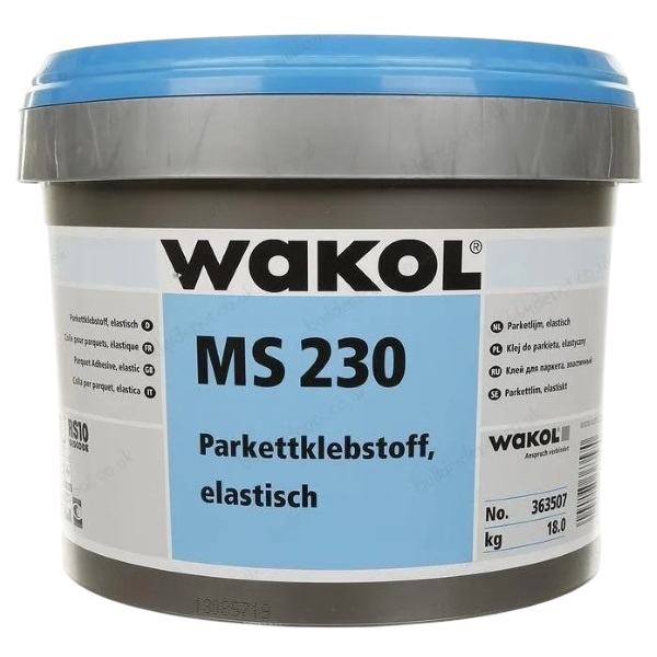 WAKOL MS 230 Эластичный однокомпонентный клей для паркета на основе силана