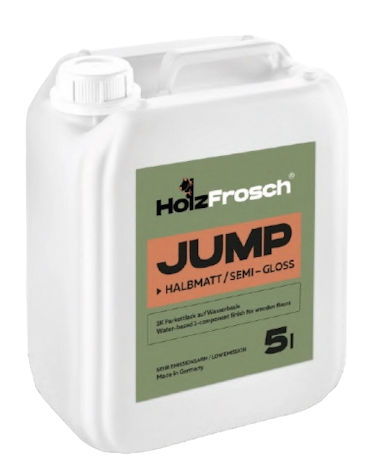 Holzfrosch Jump