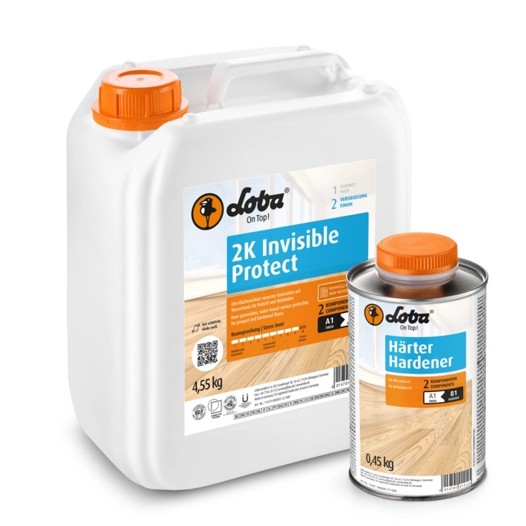 Двухкомпонентный лак «Loba 2K InvisibleProtect A.T.»