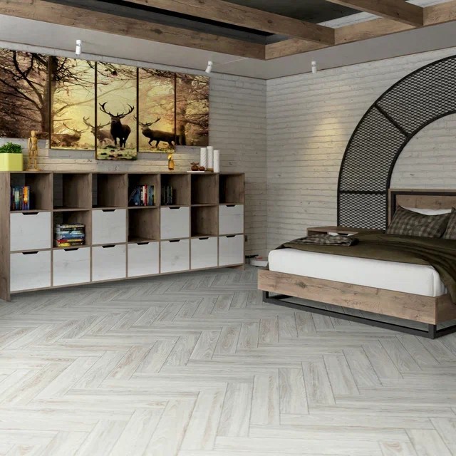 Инженерная доска Luxury Ванильный