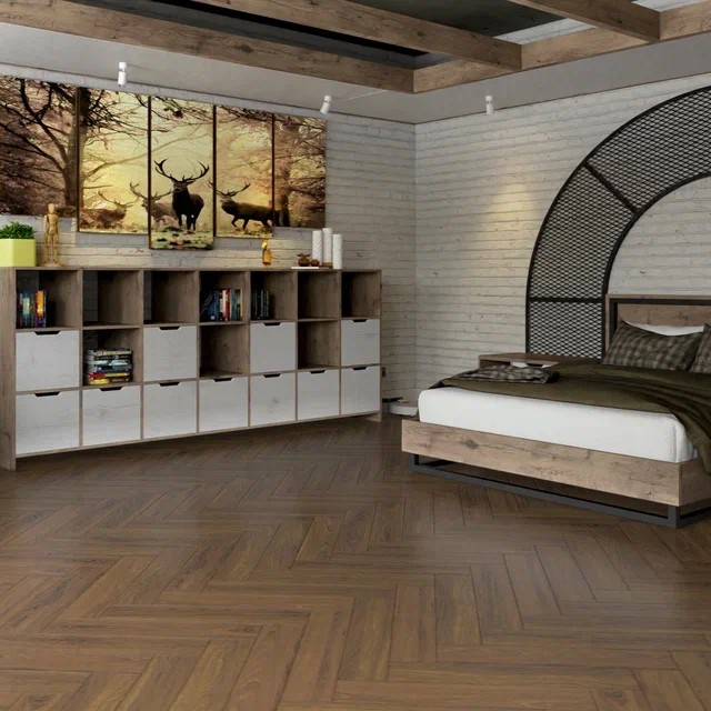 Инженерная доска Luxury Ореховый