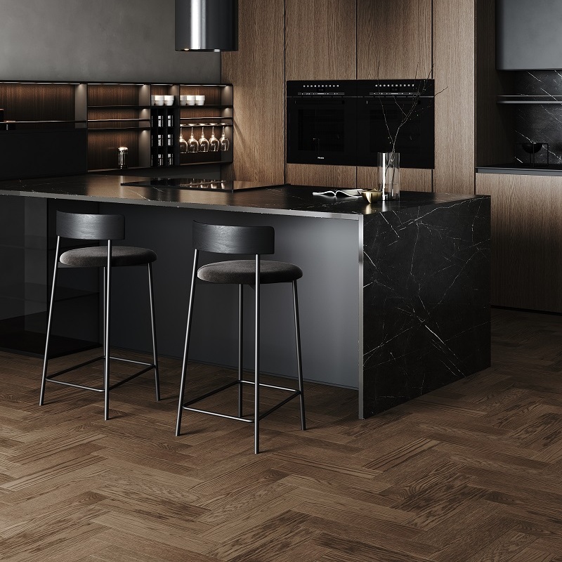 Кварцевый паркет Quartz Parquet Дуб Трюфельный