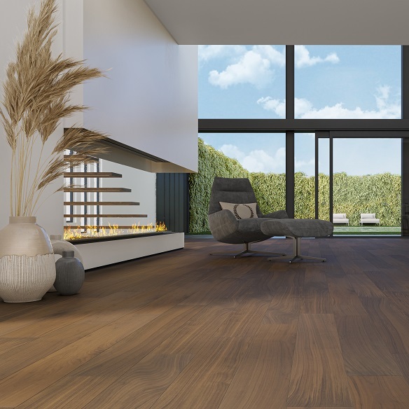 Кварцевый паркет Quartz Parquet Орех Американский