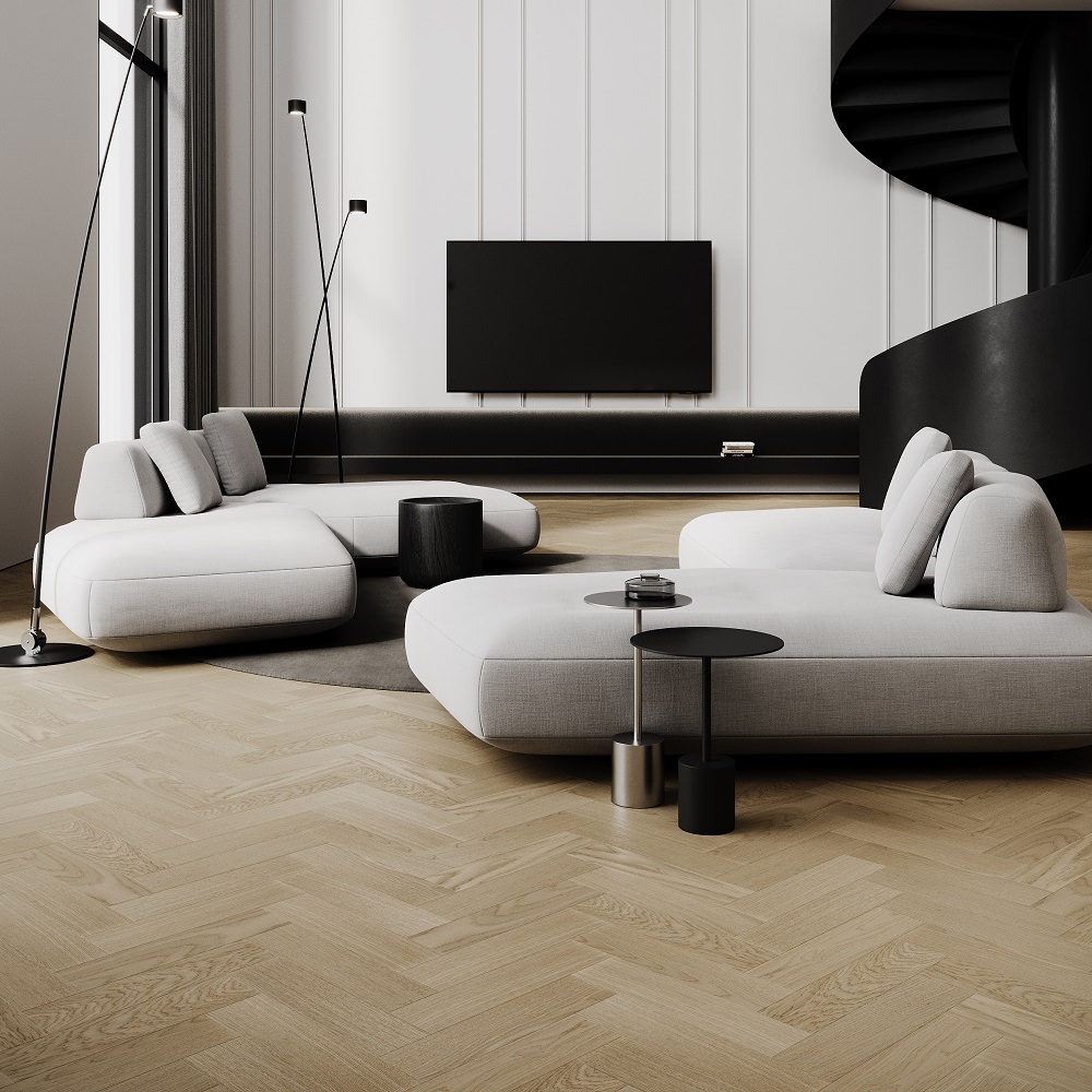 Кварцевый паркет Quartz Parquet Дуб Бисквитный