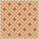 Укладка квадрат сложный диагональный из двух пород
